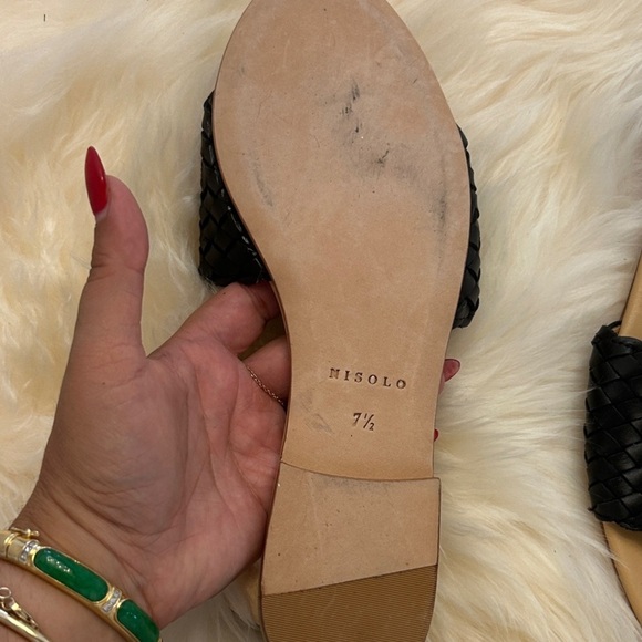 Nisolo Black Woven Sandals - Picture 10 of 10